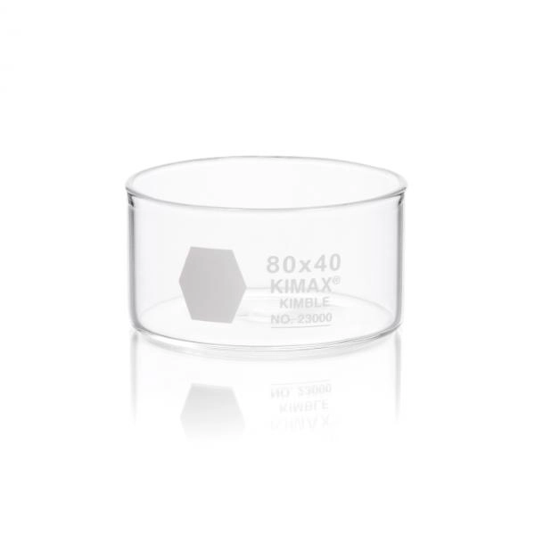DWK Life Sciences 700 mL Kimble Kimax Crystallizing Dish, 125 x 65 mm, Cs/12 23000-12565