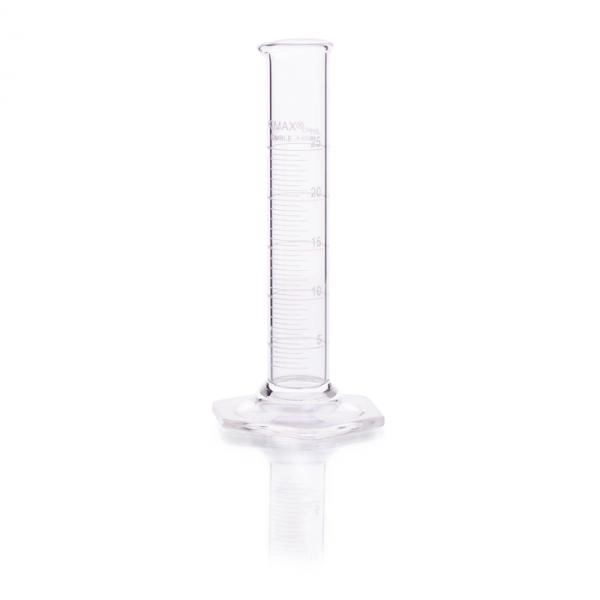 DWK Life Sciences 25 mL Kimble Kimax Educational Graduated Cylinder, Class A Cs/36 20025K-25