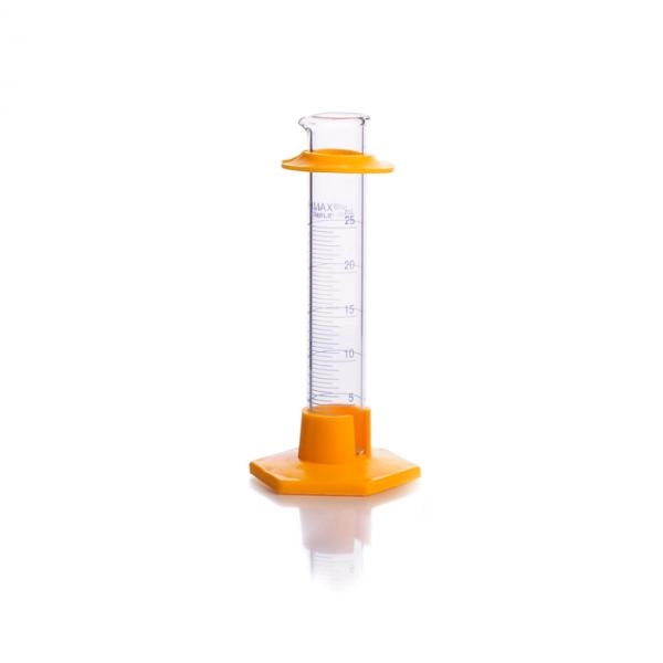 DWK Life Sciences 25 mL Kimble Kimax Educational Graduated Cylinder, Class A Cs/24 20025H-25