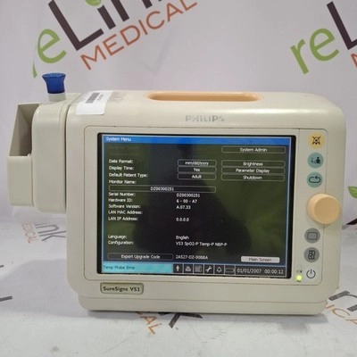 Philips Suresigns VS3 Vital Signs Monitor
