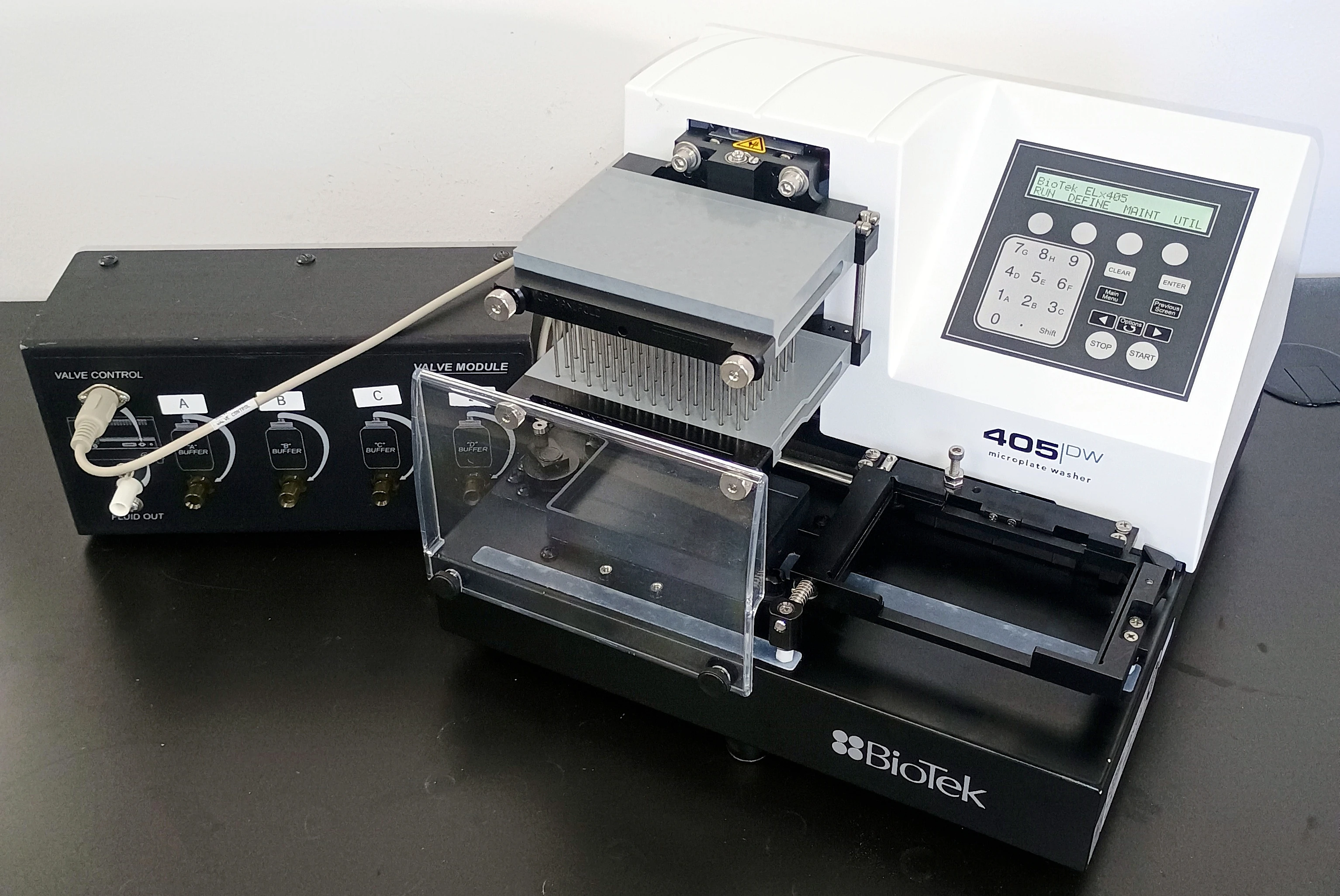 BioTek ELx405UD Deep Well Microplate Washer w/ Valve Module
