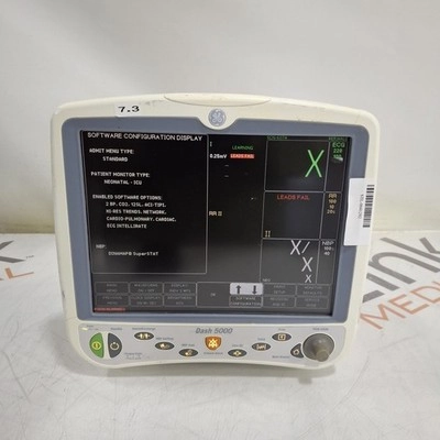 GE Healthcare Dash 5000 - Masimo SpO2 Patient Moni
