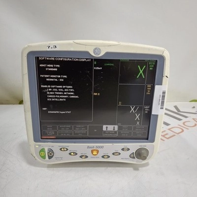 GE Healthcare Dash 5000 - Masimo SpO2 Patient Moni