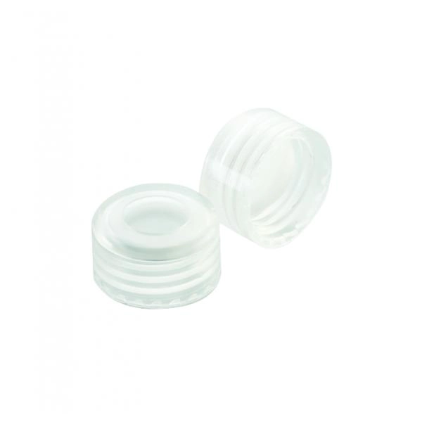 DWK Life Sciences Wheaton 9 mm ABC Screw Cap, With Red PTFE Natural PP Cs/1000 W225333-03