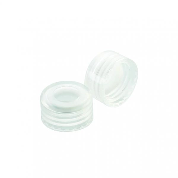 DWK Life Sciences Wheaton 9 mm ABC Screw Cap, With Red PTFE Natural PP Cs/1000 W225332-02