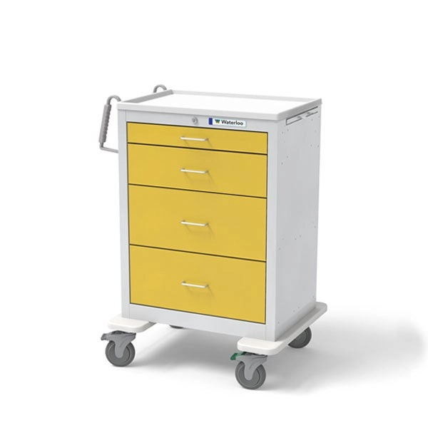 Waterloo 4-Drawer Steel Isolation Cart
