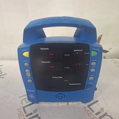 GE Healthcare Dinamap ProCare 100 Vital Signs Moni