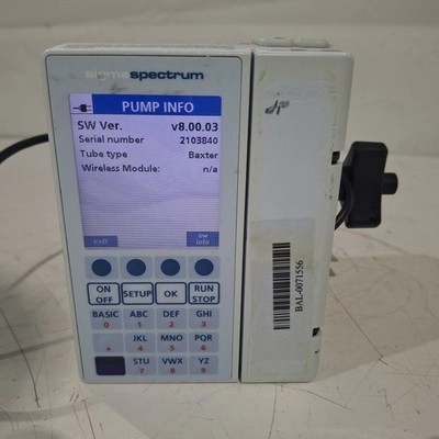Baxter Sigma Spectrum 8.00.03 w/o Battery Infusion