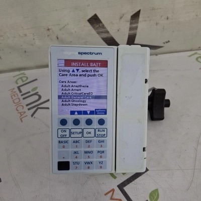 Baxter Sigma Spectrum 8.00.03 w/o Battery Infusion