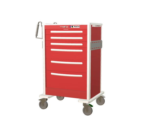 Waterloo X-Tall 6-Drawer Aluminum Emergency Cart