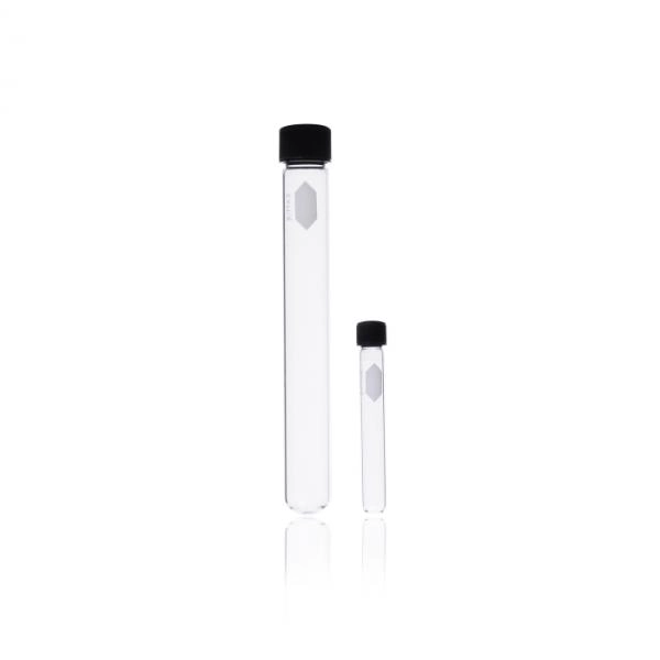 DWK Life Sciences 160 mL Kimble Kimax Reusable Screw Thread Culture Tube, Cs/24 45066-38200
