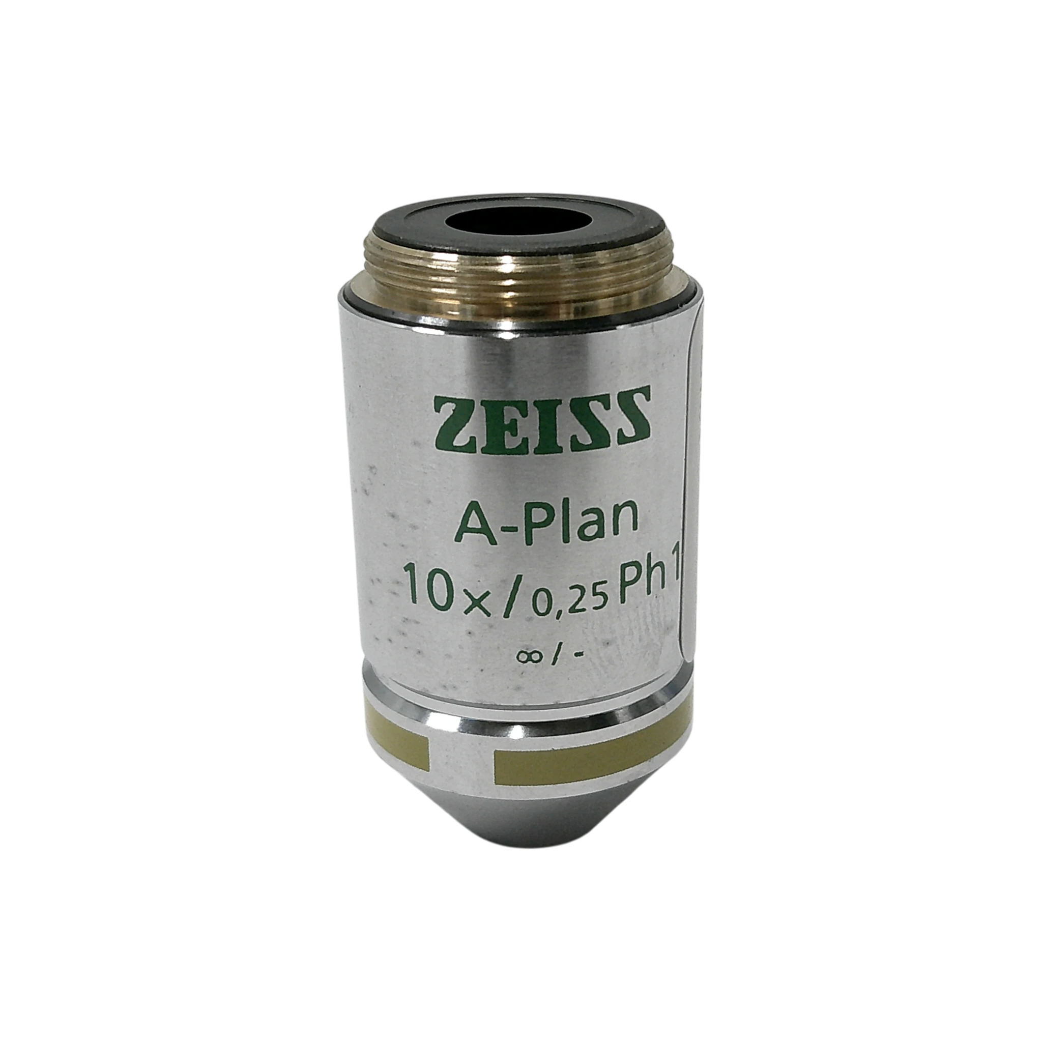Zeiss A-Plan PH1 10x/0.25 RMS Thread Size Microscope Objective
