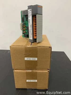 Lot 280 Listing# 1080621 One Lot of Two Allen Bradley 1746-OX8 SLC-500 Isolated Output Modules