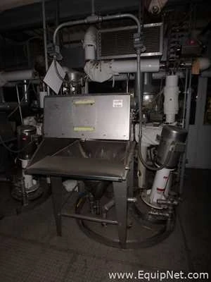 Approx. 750 Gallon Stainless Steel Mix Tank With High Speed Dissolver and Powder Charging Station