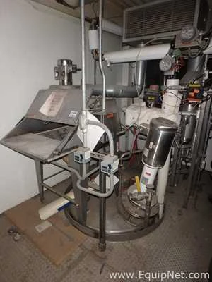 Approx. 750 Gallon Stainless Steel Mix Tank With High Speed Dissolver and Powder Charging Station