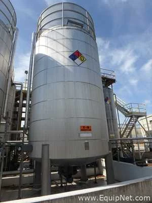 SFI Stainless Fabrication Inc. 15000 Gallon Jacketed Storage Tank LAS