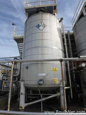 SFI Stainless Fabrication Inc. 15000 Gallon Storage Tank With Pump