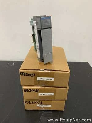 Lot 181 Listing# 1080042 One Lot of Three Allen Bradley 1746-OB32 SLC500 Output Modules