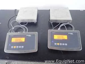 Lot 52 Listing# 1075782 Lot of 2 Mineba CAPS1U-20CC-LU Scales with Combics 1 Indicators