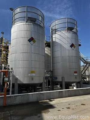 SFI Stainless Fabrication Inc. 15000 Gallon Jacketed Storage Tank LAS