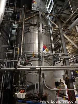 SFI Stainless Fabrication Inc. 26000 Gallon Master Batch Storage Stainless Steel Tank