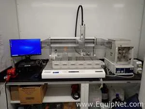 Gilson GX 281 Liquid Handler with Gilson 322 Pump, 1741 Verity UV/Vis and ValveMate II