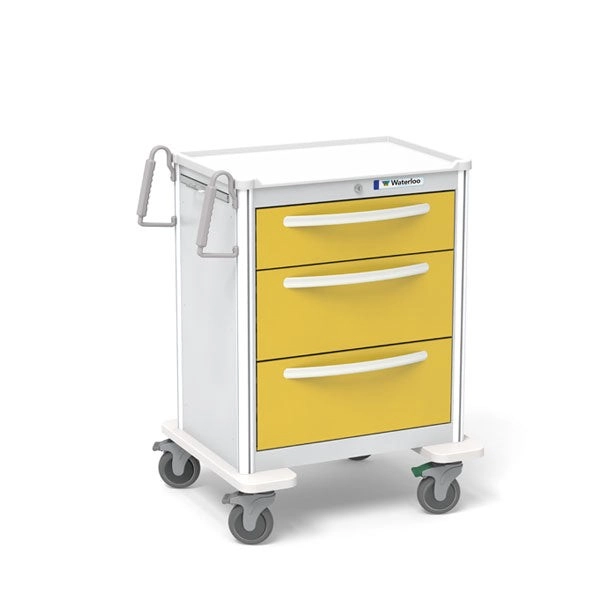 Waterloo 3-Drawer Steel Isolation Cart