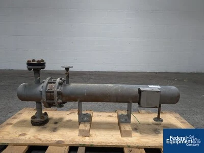 3 Sq Sq Pfaudler Heat Exchanger, C/S, 150/150#