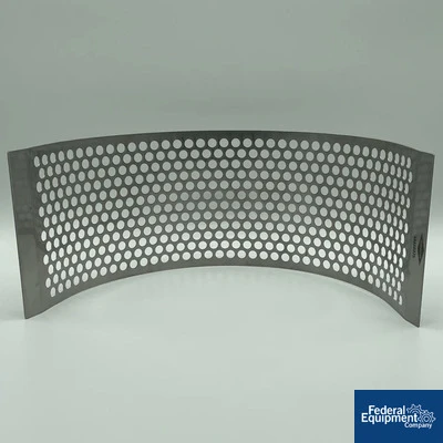 0.375" (3/8"-Mesh) D6 Fitzmill Screen