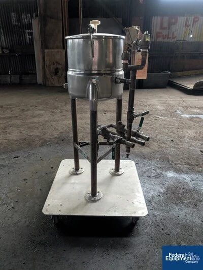 5 Gal Groen Kettle, S/S
