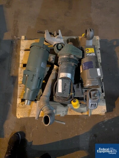 (3) Clamp on Lightnin agitator drives