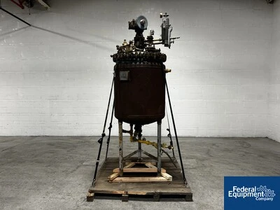 200 Gal Pfaudler Glass Lined Reactor, 25/75#