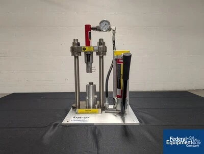 GlobePharma Single Station Tablet Press, Model MTCM-1