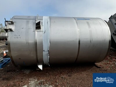 4,100 Gal ICCNW Mix Tank, 304 S/S, 3 HP