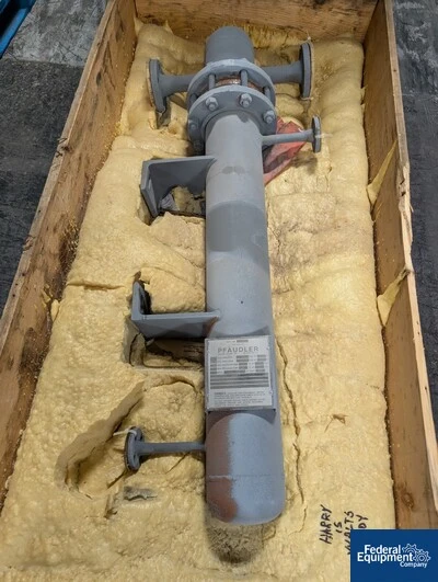 3 Sq Sq Pfaudler Heat Exchanger, C/S, 150/150#