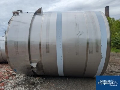 6,800 Gal ICCNW Mix Tank, 304 S/S, 5 HP