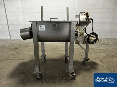 40 Gal Scott Turbon dual shaft paddle Mixer, S/S