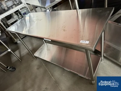 Stainless steel table