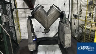 3 Cu Ft P-K Twin Shell Blender, S/S