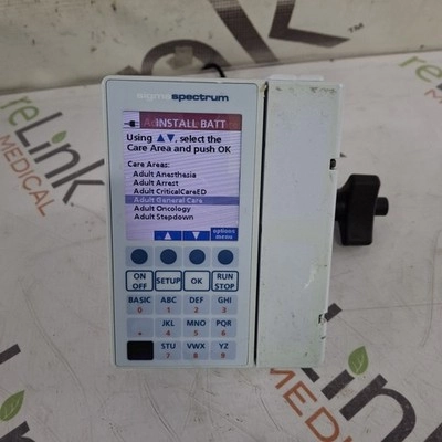 Baxter Sigma Spectrum 8.00.03 w/o Battery Infusion