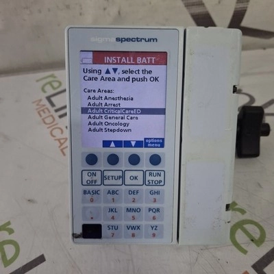 Baxter Sigma Spectrum 8.00.03 w/o Battery Infusion