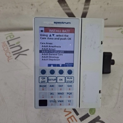 Baxter Sigma Spectrum 8.00.03 w/o Battery Infusion