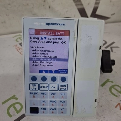 Baxter Sigma Spectrum 8.00.03 w/o Battery Infusion
