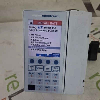 Baxter Sigma Spectrum 8.00.03 w/o Battery Infusion