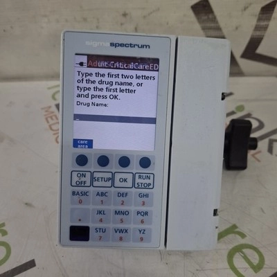 Baxter Sigma Spectrum 8.00.03 w/o Battery Infusion