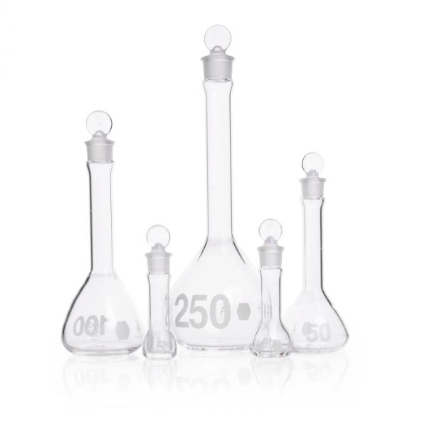 DWK Life Sciences 100 mL Kimble Kimax Volumetric Flask, Class A, Heavy Duty Cs/6 92812G-100