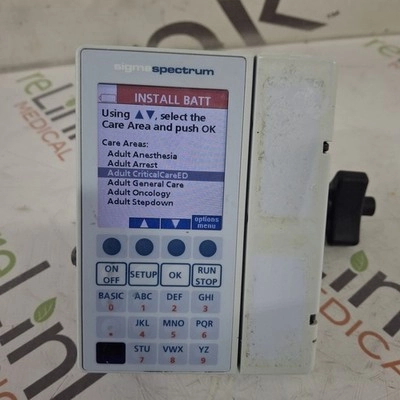 Baxter Sigma Spectrum 8.00.03 w/o Battery Infusion