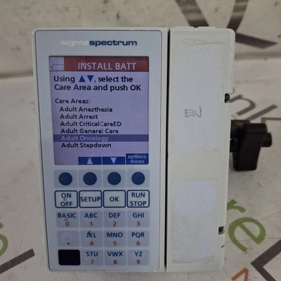 Baxter Sigma Spectrum 8.00.03 w/o Battery Infusion
