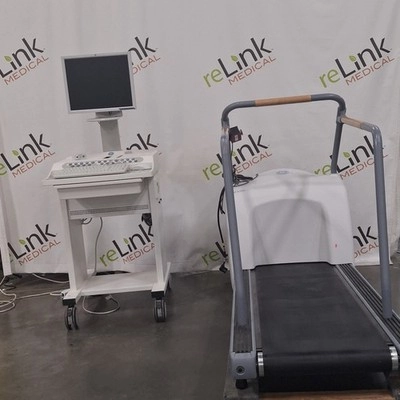 GE Healthcare Case Console w/ T2100 Stress Test Sy