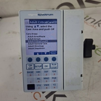 Baxter Sigma Spectrum 8.00.03 w/o Battery Infusion